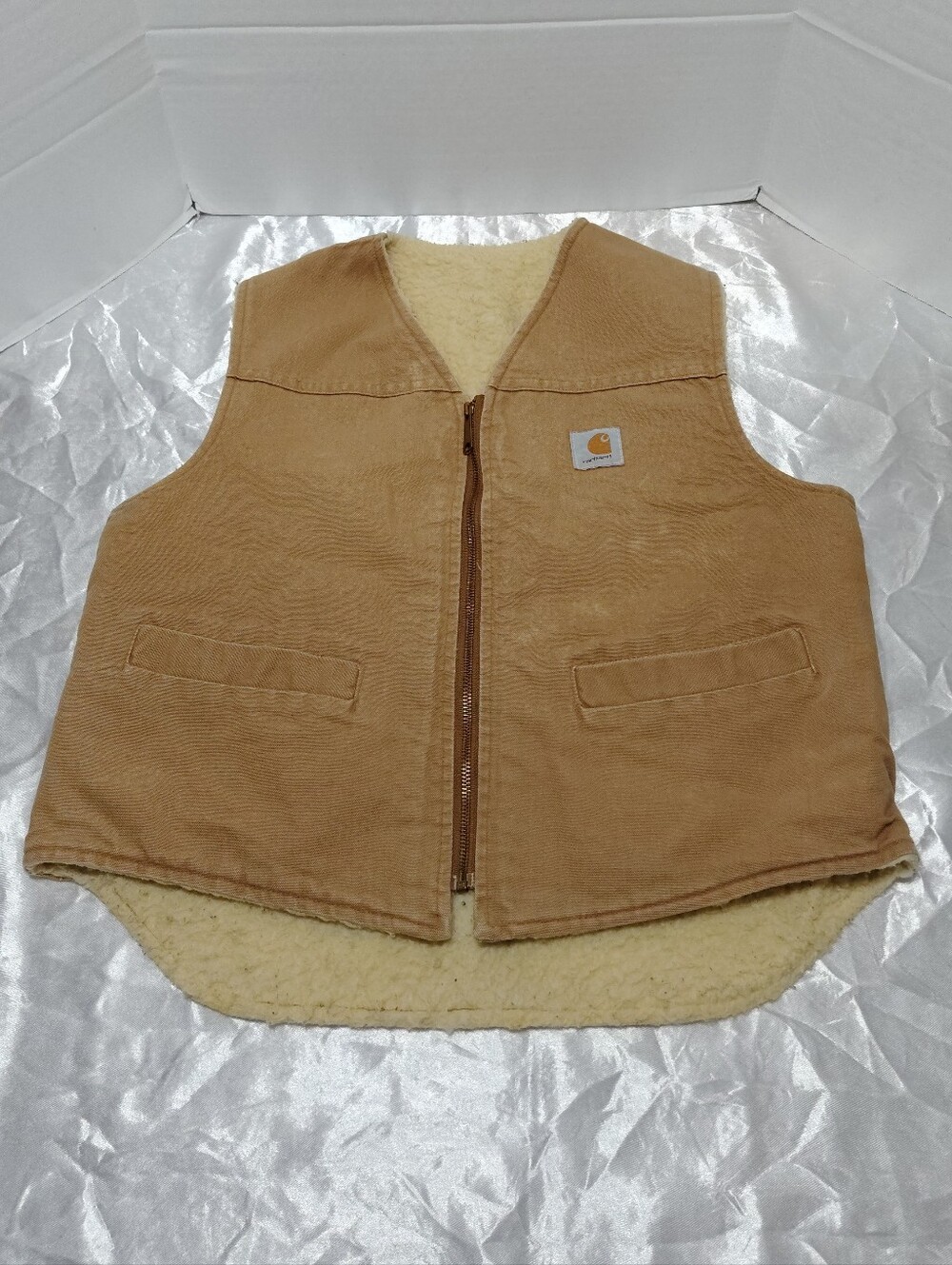 Carhartt Sherpa-lined Cotton Duck, Men - MEDIUM
